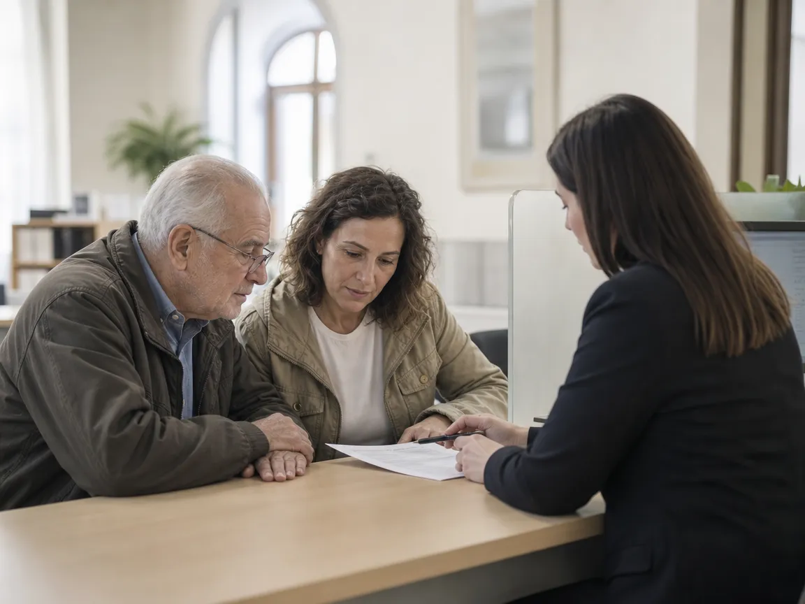 Solicitando la ayuda municipal de Alcalá de Henares para salvaescaleras en Servicios Sociales